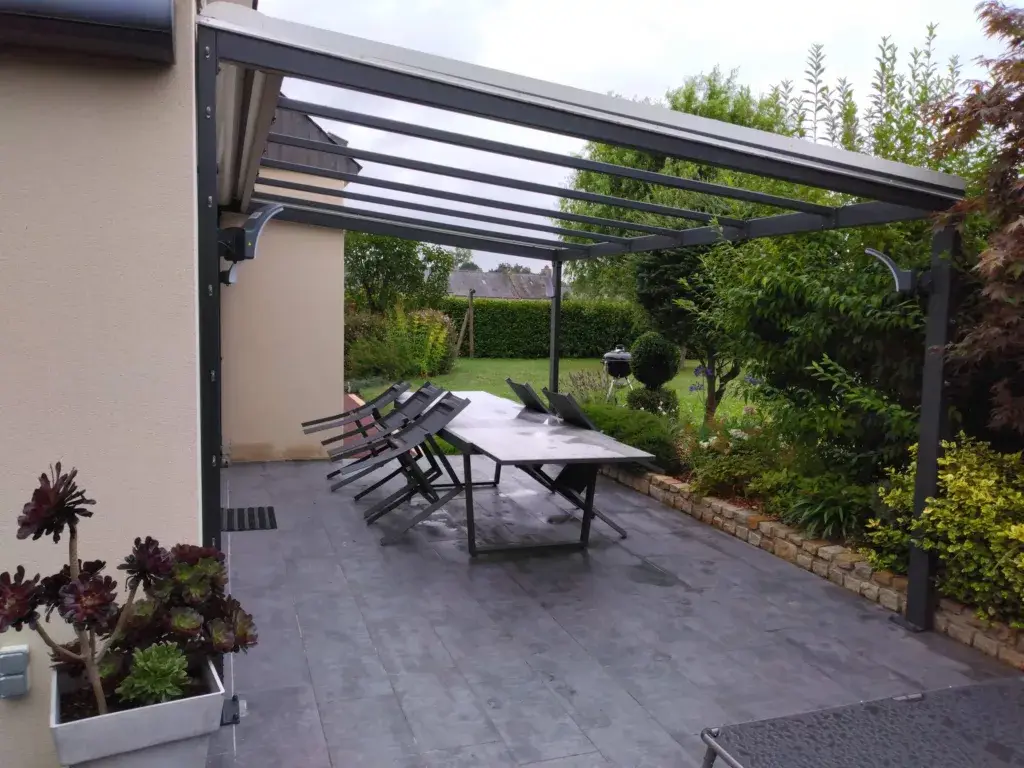 Pergolas réalisée près de Dinan