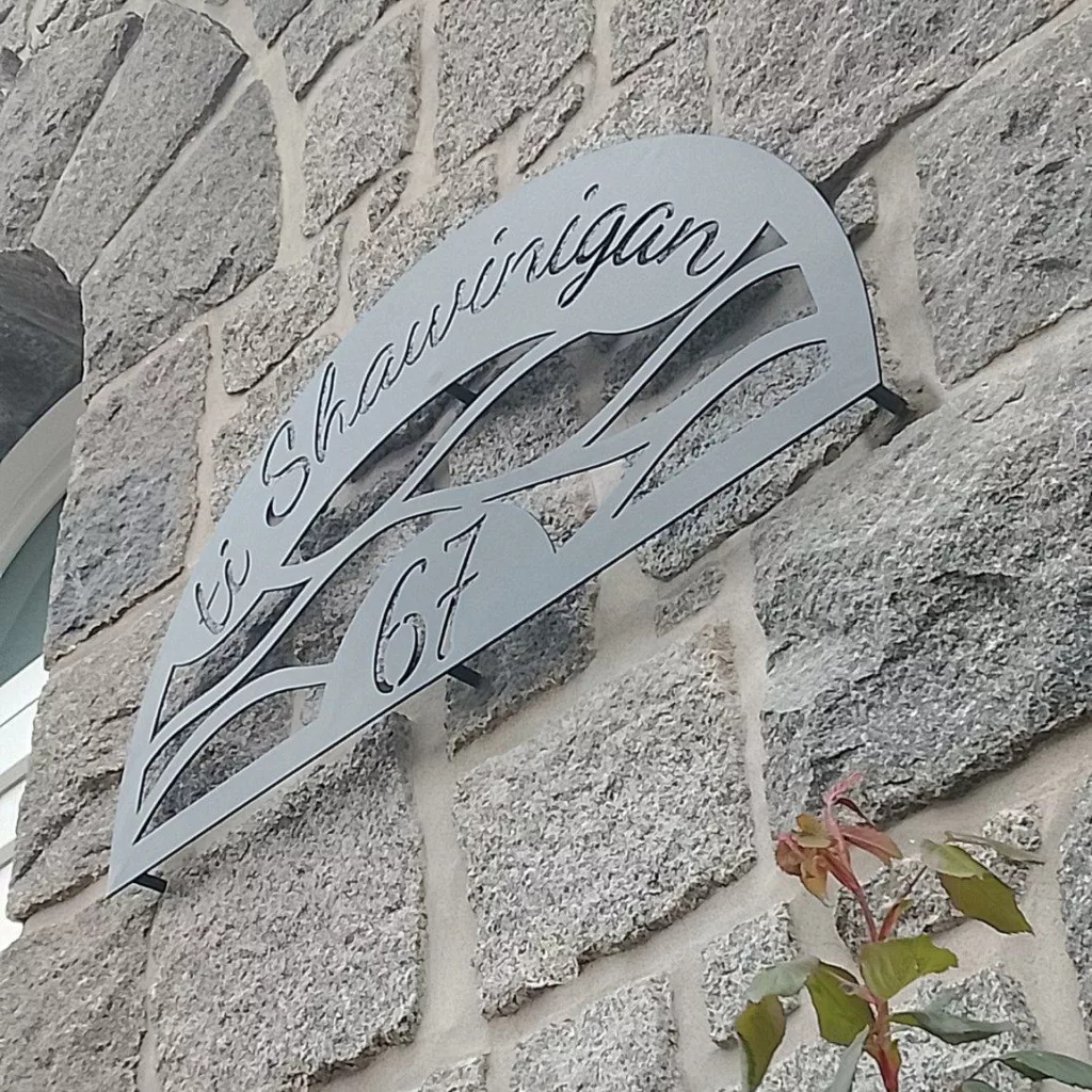 Enseigne sur mesure